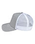 Grey Heather/ White