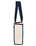 Q-Tees Q1100  14L Tote with Contrast-Color Handles