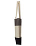 Q-Tees Q125900  11L Tri-Color Tote
