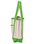 Q-Tees Q1500 34.6L Large Canvas Deluxe Tote