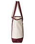 Q-Tees Q1500  34.6L Large Canvas Deluxe Tote
