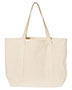 Q-Tees Q1500  34.6L Large Canvas Deluxe Tote