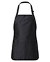 Q-Tees Q4250  Full-Length Apron with Pouch Pocket