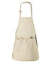 Q-Tees Q4250 Full-Length Apron with Pouch Pocket