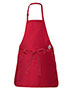 Q-Tees Q4250 Full-Length Apron with Pouch Pocket