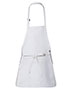 Q-Tees Q4250  Full-Length Apron with Pouch Pocket