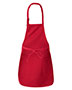 Q-Tees Q4350 Full-Length Apron with Pockets