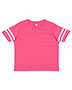 Rabbit Skins 3037 Toddlers Fine Jersey Football Tee