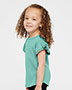 Rabbit Skins 3339 Toddler Flutter Sleeve T-Shirt
