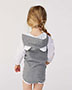 Rabbit Skins 4418 infants Long Sleeve Fine Jersey Bodysuit With Ears