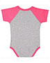 Rabbit Skins 4430 Toddler Vintage Fine Jersey Baseball Bodysuit