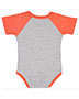 Rabbit Skins 4430 Toddler Vintage Fine Jersey Baseball Bodysuit