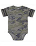 Rabbit Skins 4437 infants Football Bodysuit