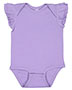 Rabbit Skins 4439  Infant Flutter Sleeve Bodysuit