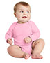 Rabbit Skins™ RS4411 Infant Long Sleeve Baby Rib Bodysuit