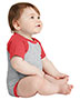 Rabbit Skins RS4430 Infant Baseball Fine Jersey Bodysuit