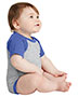 Rabbit Skins RS4430 Infant Baseball Fine Jersey Bodysuit