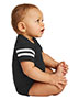 Rabbit Skins™ RS4437 Infant Football Fine Jersey Bodysuit