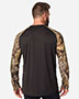 RealTree RT3104 Unisex Realtree® Performance Colorblocked Long Sleeve T-Shirt