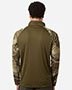 RealTree RT5703 Unisex Realtree® Performance Colorblocked Quarter-Zip Pullover