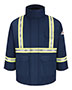 Red Kap JLPC Men's Deluxe Parka With Reflective Trim - EXCEL FR® ComforTouch
