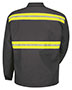 Red Kap JT50ENL  Enhanced Visibility Perma-Lined Panel Jacket - Long Sizes