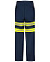 Red Kap PC20E Men Enhanced Visibility Wrinkle-Resistant Cotton Pants