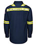 Red Kap QS26EVH Men's Nomex® Comfort Enhanced-Vis Woven Long Sleeve Shirt