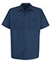 Red Kap SC40 Men Cotton Short Sleeve Uniform Shirt