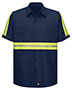 Navy/ Yellow Trim