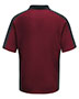 Red Kap SK54 Men Short Sleeve Performance Knit Two Tone Polo