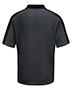 Red Kap SK54 Men Short Sleeve Performance Knit Two Tone Polo