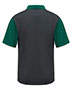 Red Kap SK56 Men Short Sleeve Performance Knit Color-Block Polo