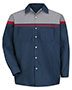 Red Kap SP14ACL Men Performance Tech Long Sleeve Shirt - Long Sizes
