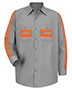 Red Kap SP14E  Industrial Enhanced-Visibility Long Sleeve Work Shirt