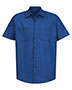 Red Kap SP24T Short Sleeve Work Shirt Long Size