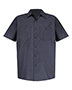 Red Kap SP24T Men's Tall Industrial Short Sleeve Work Shirt