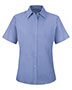 Red Kap SP25 Women 's Short Sleeve Specialized Pocketless Work Shirt