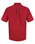 Red Kap SP80L Men Poplin Short Sleeve Dress Shirt - Long Sizes