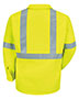 Red Kap SS14HV  High Visibility Safety Long Sleeve Work Shirt