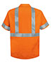 Red Kap SS24HVT High Visibility Safety Short Sleeve Work Shirt Tall Sizes