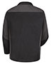 Red Kap SY10 Men Long Sleeve Automotive Crew Shirt