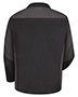 Red Kap SY10L Men Long Sleeve Automotive Crew Shirt - Long Sizes