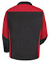 Red Kap SY10L Men Long Sleeve Automotive Crew Shirt - Long Sizes