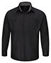 Red Kap SY32L Men Performance Plus Long Sleeve Shirt with OilBlok Technology - Long Sizes