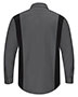 Red Kap SY32L Men Performance Plus Long Sleeve Shirt with OilBlok Technology - Long Sizes