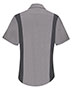 Red Kap SY41 Women 's Performance Plus Short Sleeve Shop Shirt with Oilblok Technology