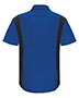 Red Kap SY42L Men Performance Plus Short Sleeve Shop Shirt with Oilblok Technology - Long Sizes