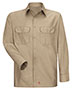Red Kap SY50L Men Ripstop Long Sleeve Shirt - Long Sizes