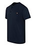 Red Kap WS51T Men's Tall Heavyweight Traditional Short Sleeve Henley